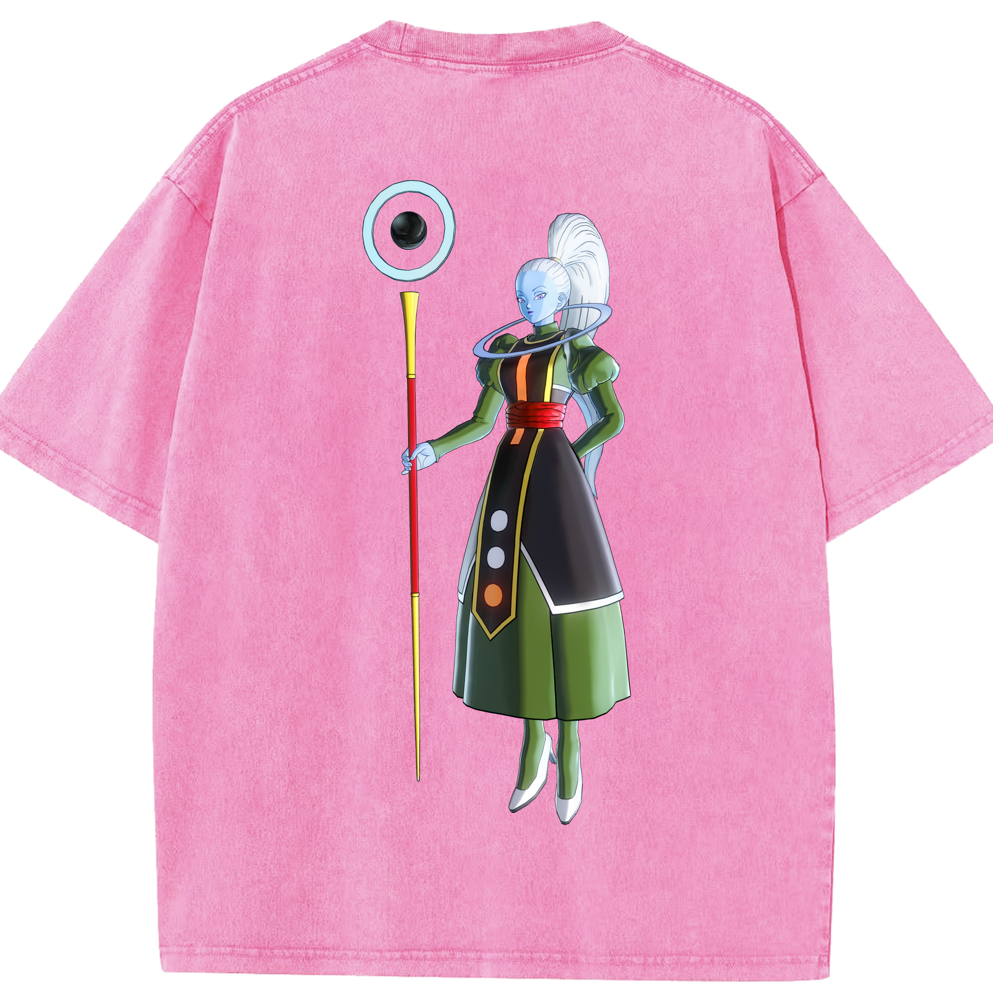 （画像用） ドラゴンボール DRAGON BALL 綿100% ヴィンテージ風 半袖Tシャツ（背面プリント）